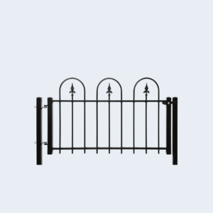 Looppoort USA 68 x 122 cm - Antraciet