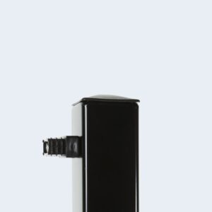 Eindpaal 120 cm - Antraciet